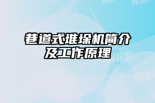 巷道式堆垛機(jī)簡介及工作原理