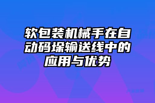 軟包裝機械手在自動碼垛輸送線中的應用與優(yōu)勢